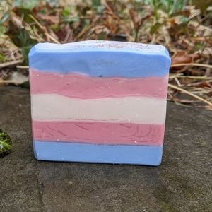 Transgender Pride Soap (handmade)